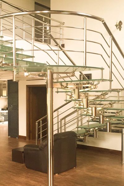 Custom Glass Stairs - 23