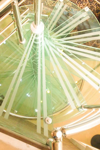 Custom Glass Stairs - 25