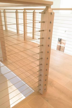 Cable Railing - Wood Post System (1)