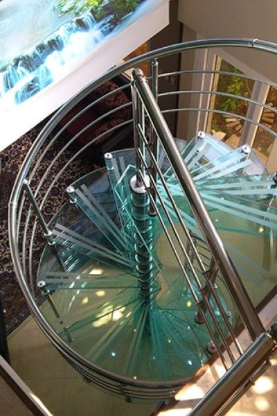 Custom Glass Stairs - 11