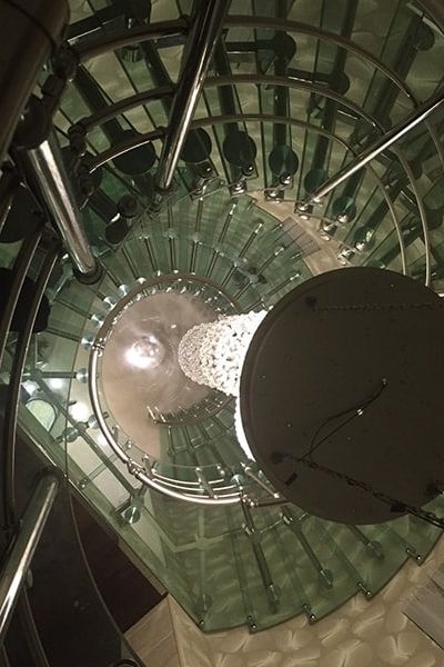 Custom Glass Stairs - 16