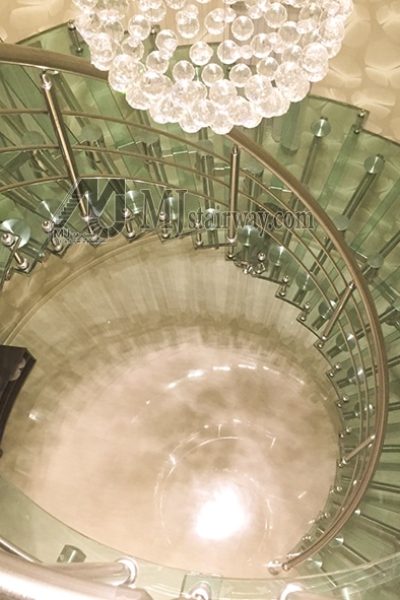 Custom Glass Stairs - 17