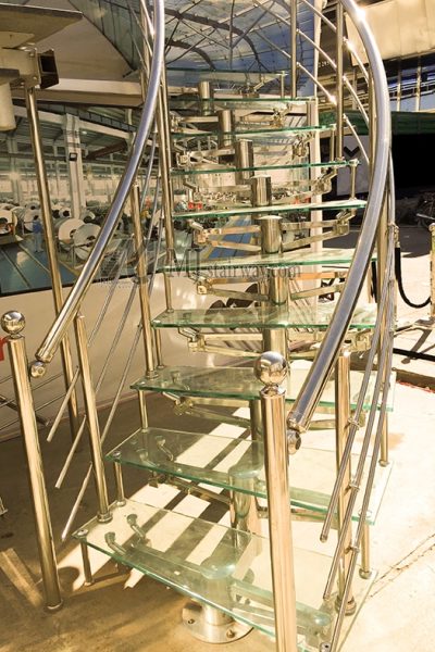 Custom Glass Stairs - 18