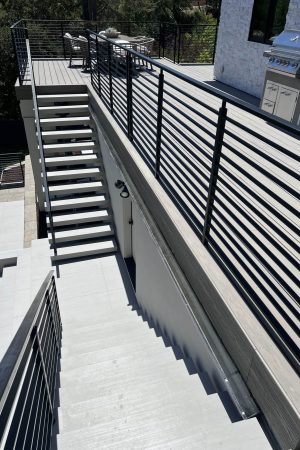 Metal Style Metal Railing 1 (2)