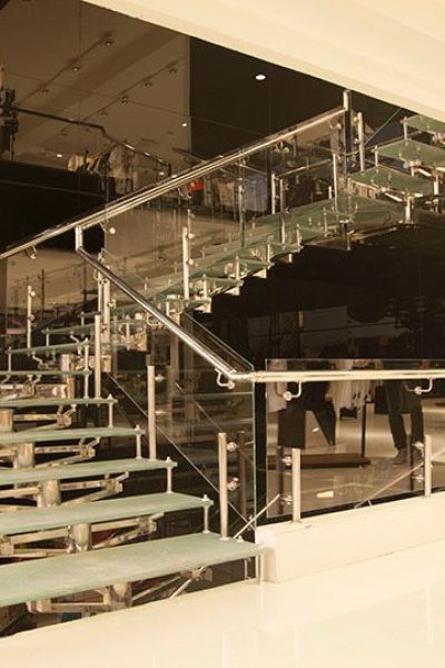 Custom Glass Stairs - 8
