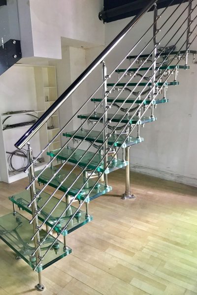Custom Glass Stairs - 4