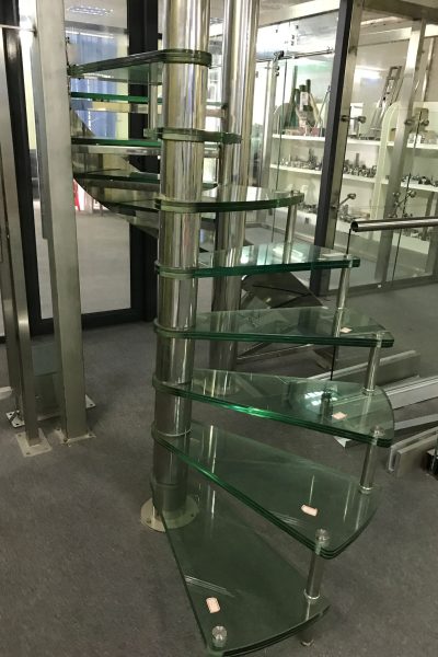 Custom Glass Stairs - 1